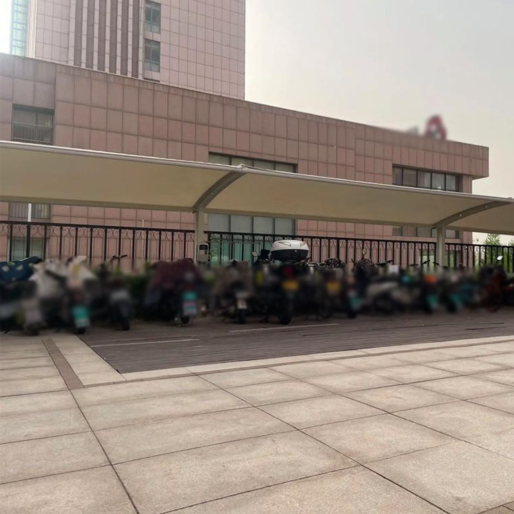 个旧市膜结构电动车棚